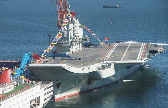 資料圖：中國(guó)航母遼寧艦。