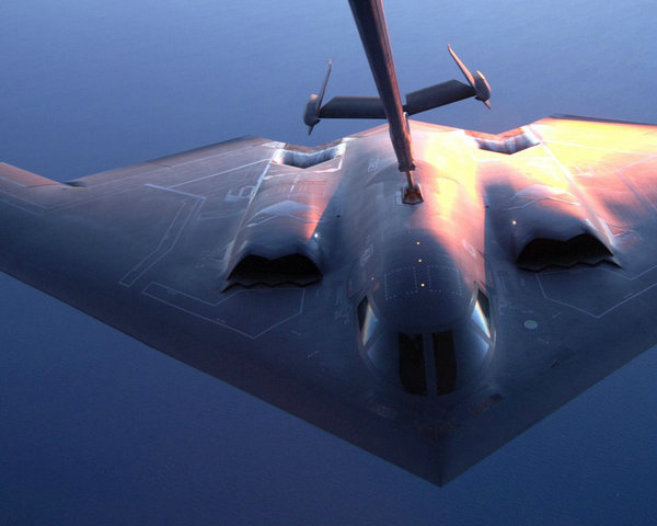 資料圖：美軍B-2轟炸機。