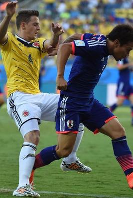 （世界杯）（20）足球——小組賽C組：日本隊對陣哥倫比亞隊