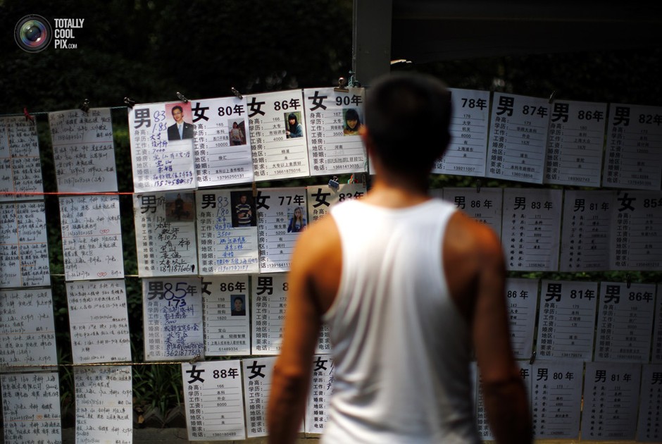 看似太多選擇，實際相親成功率不高