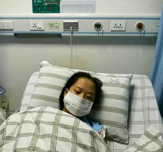 花季少女罹患白血?。簽閳A護士夢　要努力活下去